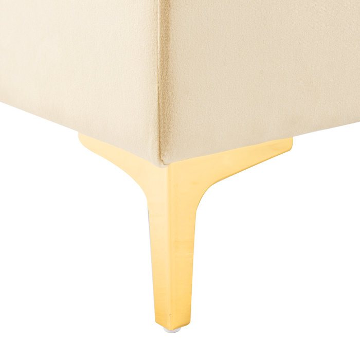 Etta Avenue™ Noa 46.5" Wide Velvet Flip Top Storage Bench & Reviews